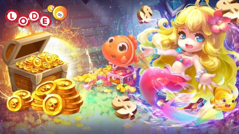 Game mang đậm yếu tố cổ tích với sự xuất hiện của nhân vật nàng tiên cá cực kỳ xinh đẹp