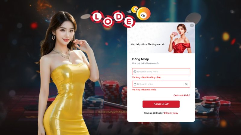 Đăng Nhập Lode88 | Các Bước Truy Cập Tài Khoản Cực Nhanh