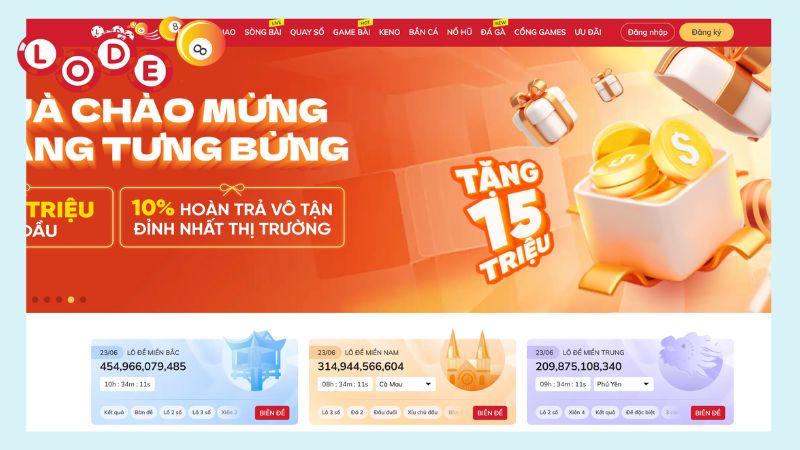 Tác giả Tài Em phát triển Lode88 từ 1 trang thông tin thành nhà cái đa mảng giải trí