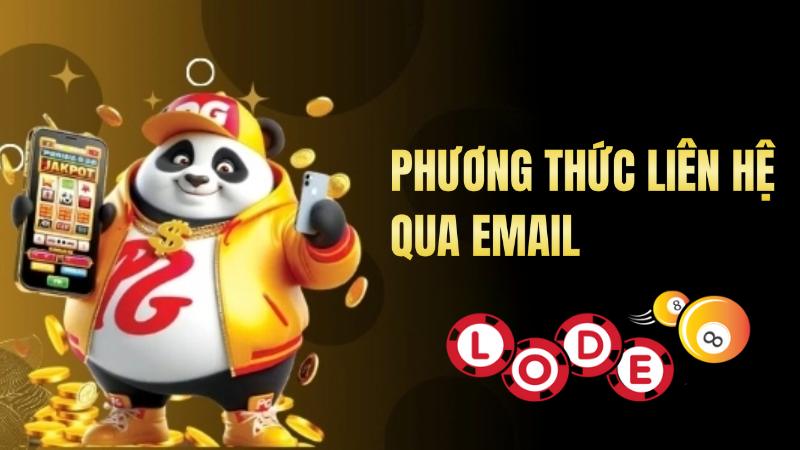 Phương thức liên lạc gửi Email đến bộ phận hỗ trợ