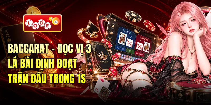 Baccarat - Đọc Vị 3 Lá Bài Định Đoạt Trận Đấu Trong 1s