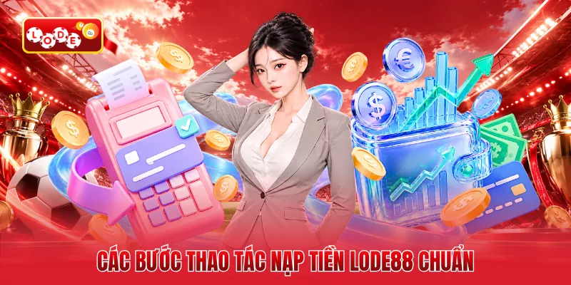 Các bước thao tác nạp tiền LODE88 chuẩn