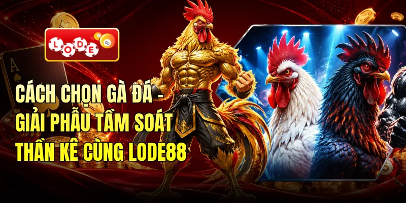 Cách Chọn Gà Đá - Giải Phẫu Tầm Soát Thần Kê Cùng LODE88