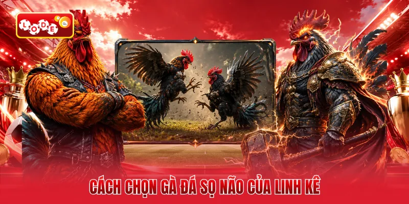 Cách chọn gà đá sọ não của linh kê