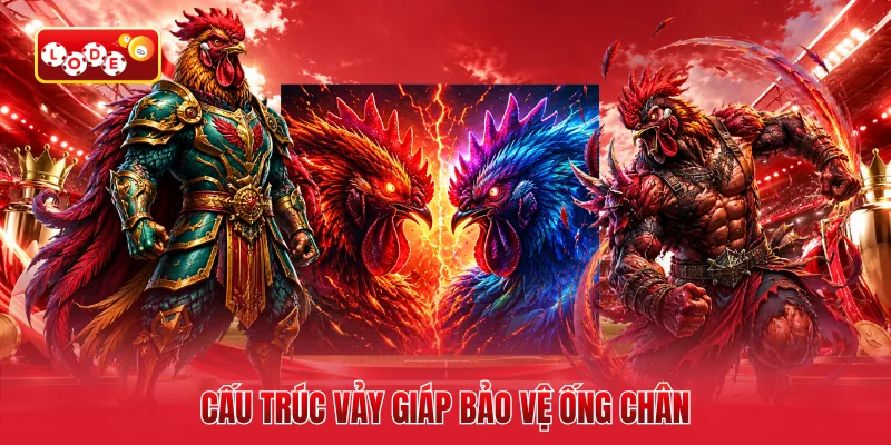 Cấu trúc vảy giáp bảo vệ ống chân