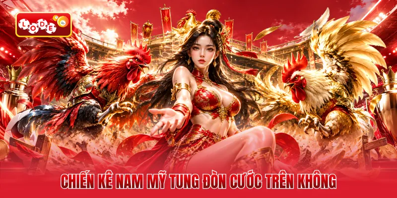 Chiến kê Nam Mỹ tung đòn cước trên không