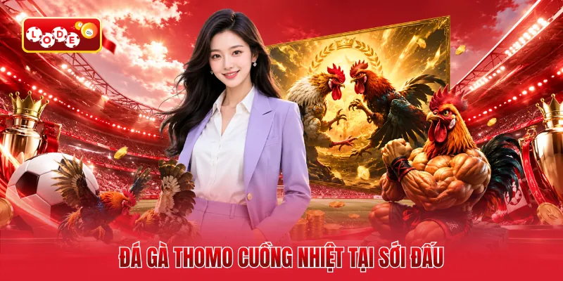 Đá gà Thomo cuồng nhiệt tại sới đấu