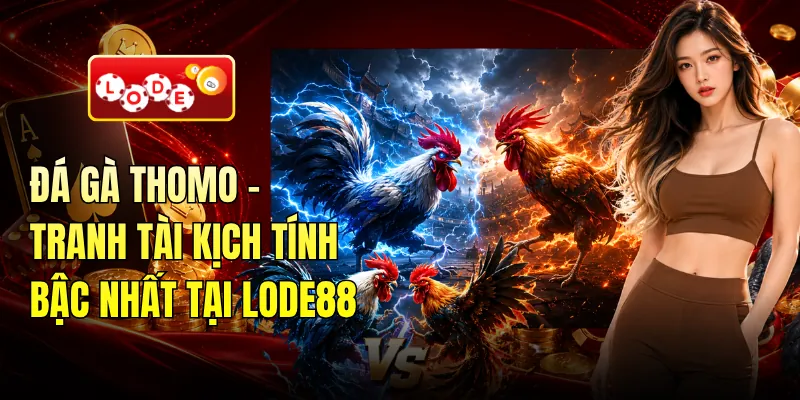 Đá Gà Thomo - Tranh Tài Kịch Tính Bậc Nhất Tại LODE88