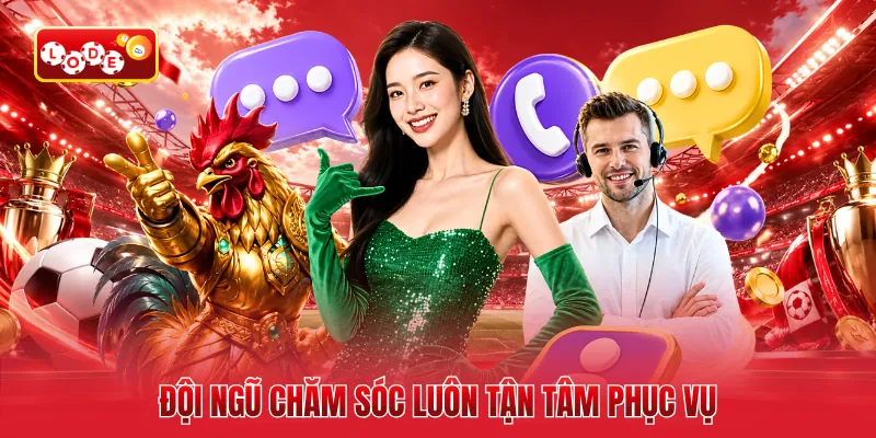 Đội ngũ chăm sóc luôn tận tâm phục vụ