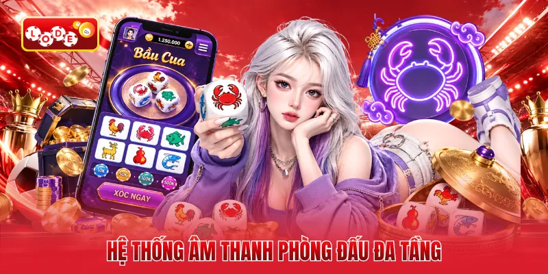 Hệ thống âm thanh phòng đấu đa tầng