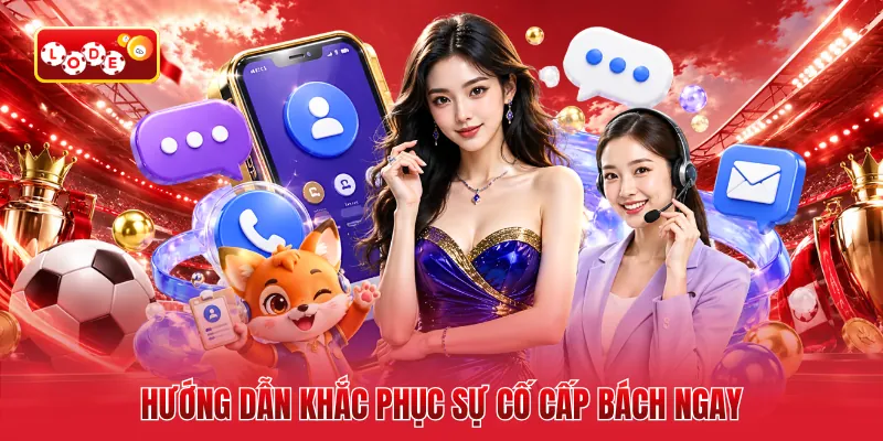 Hướng dẫn khắc phục sự cố cấp bách ngay