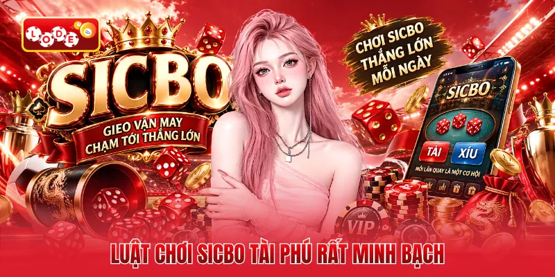 Luật chơi Sicbo tài phú rất minh bạch