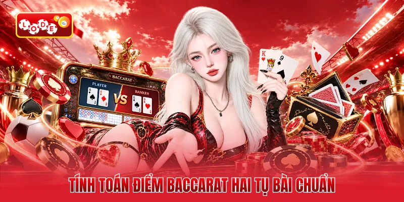 Tính toán điểm Baccarat hai tụ bài chuẩn