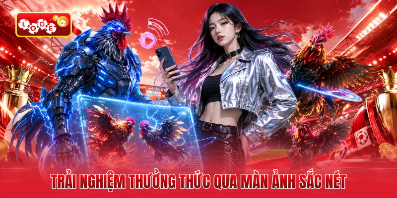 Trải nghiệm thưởng thức qua màn ảnh sắc nét